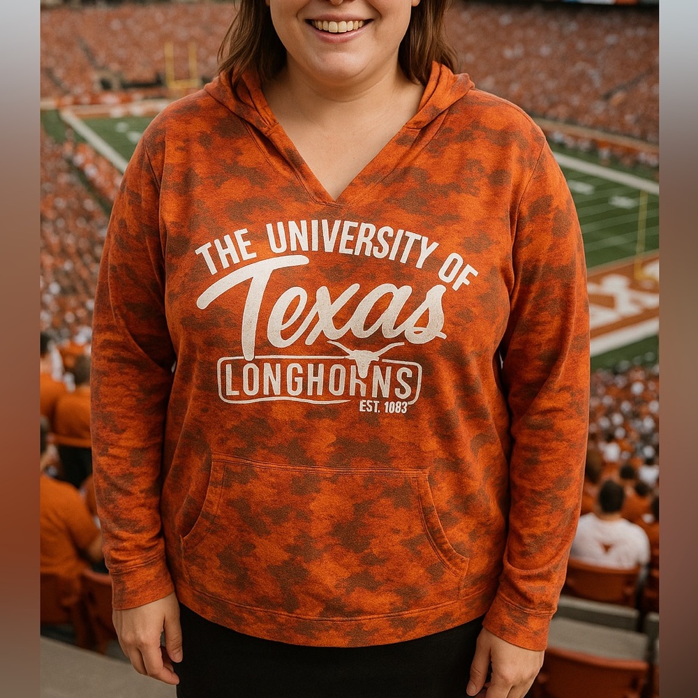 Knights Apparel Texas  longhorns hoodie sports‎ football tailgate  lightweight